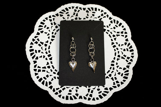 heart earrings