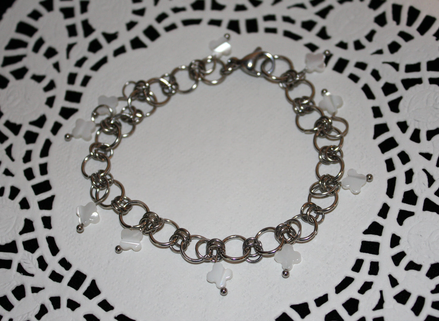 shell charm bracelet