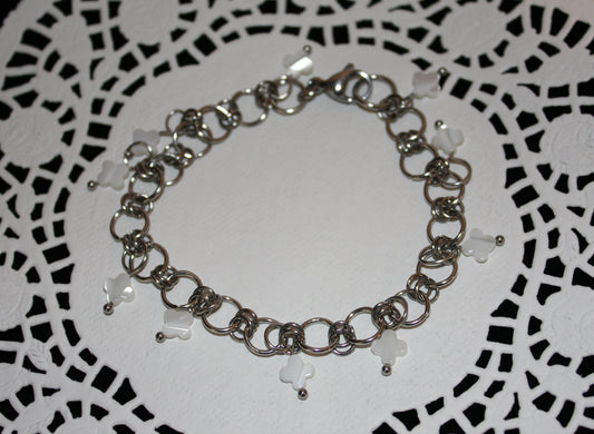 shell charm bracelet