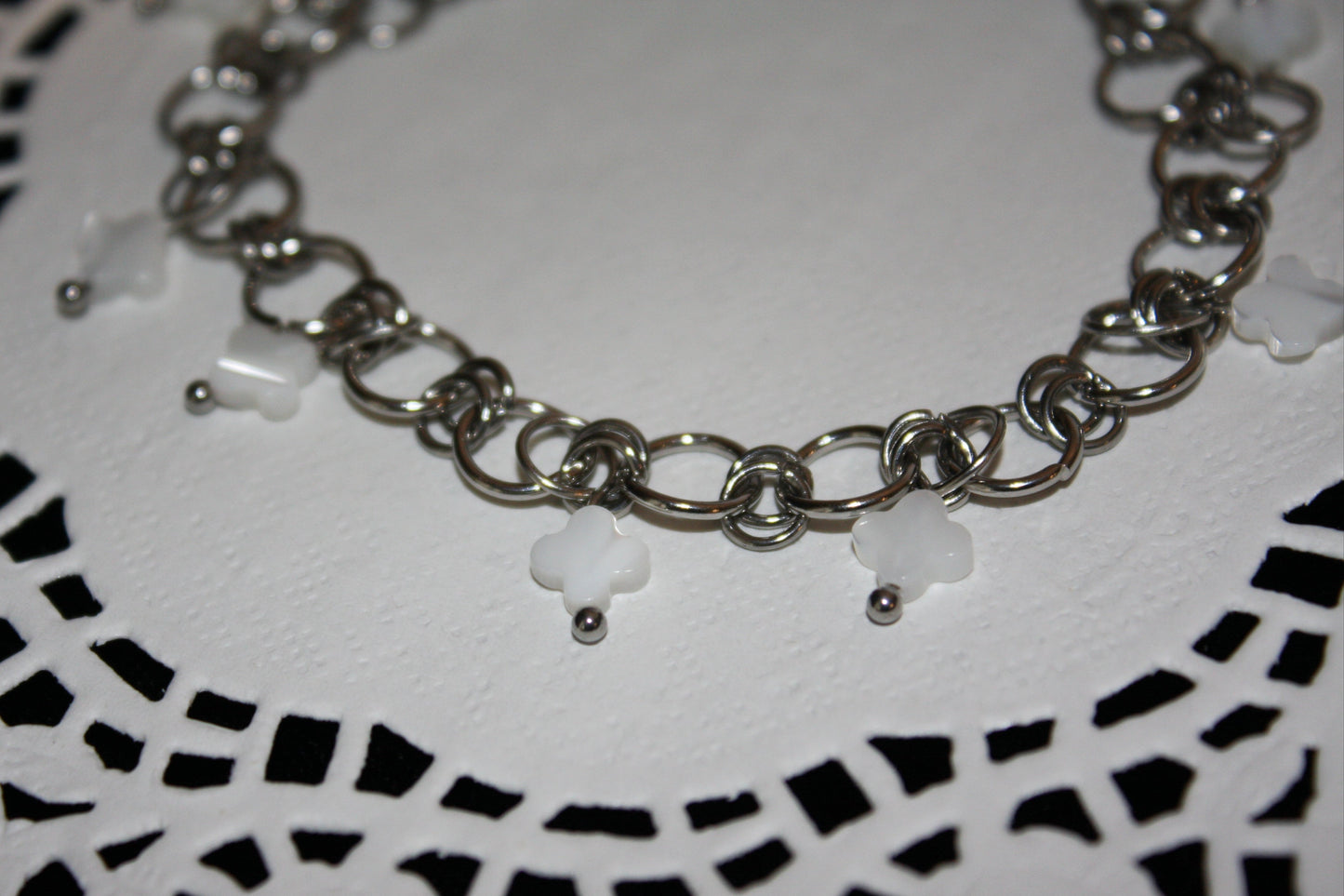 shell charm bracelet